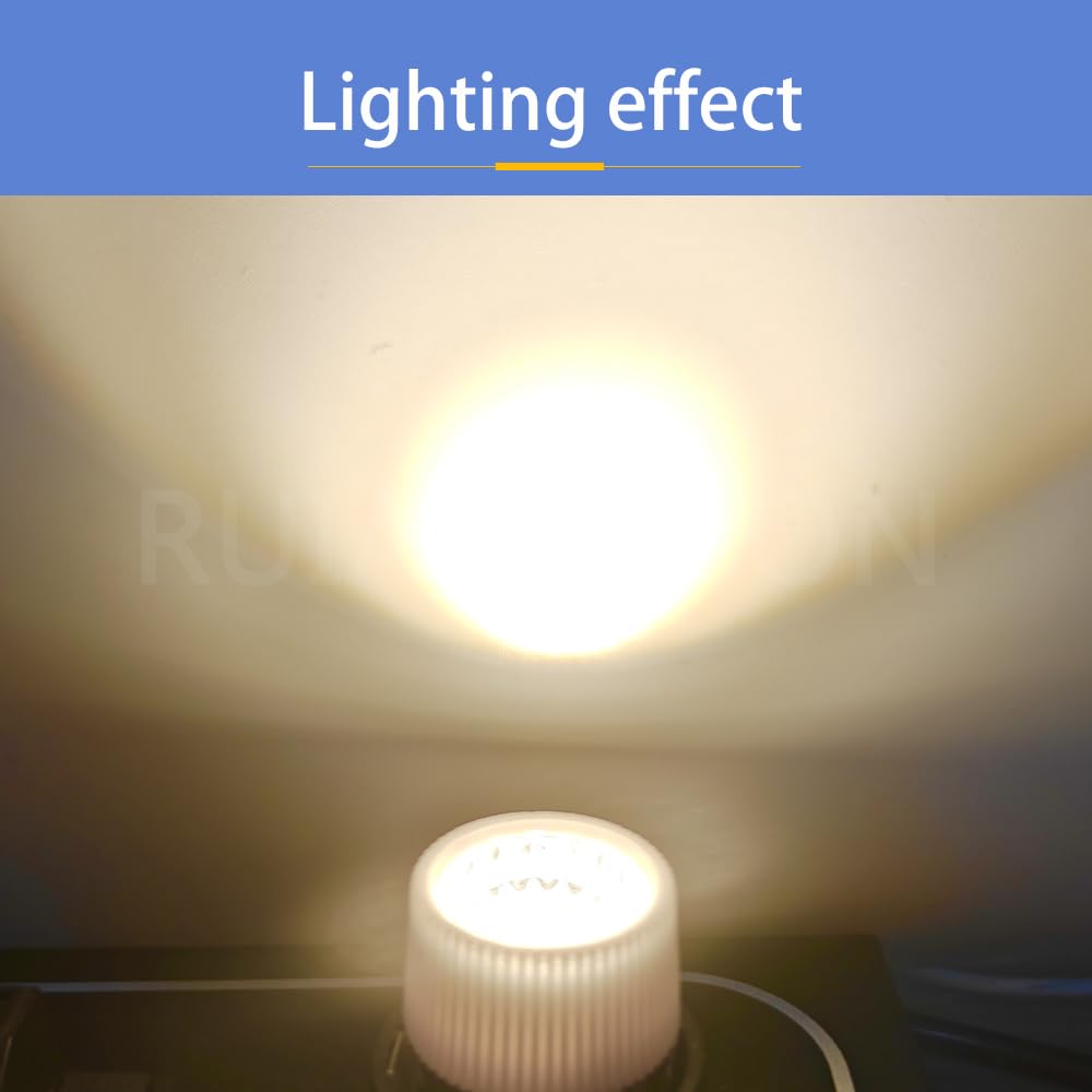 E27 dimmbare LED 3W Birne 2700K Warmweiß COB Spot für Gästezimmer | 2700K warm einladendes Leuchten für Hotels & Pensionen. 38° COB-Strahl, flimmerfrei, dimmbar, Keramik. Bulk-Pack