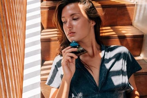 Orgone Pyramid Energy Generator Turquoise Black Tourmaline Pyramid For E-Emission Protection Meditation Healing Chakra. #TOP3