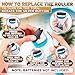 Foot Callus Remover Tool | Batteries Not Included – High-Speed Foot Grinder with Easy-to-Replace Roller – On-The-Go Electric Callus Remover for Feet | Pedicure Tools for Feet Smoothing