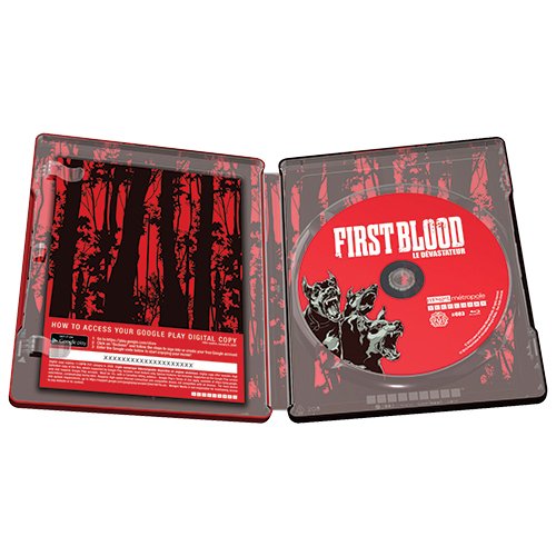Rambo: First Blood - Mondo X Limited Edition Steelbook [Blu-ray]