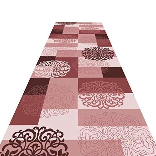 Tapis Couloir Passage Longue Résistant À L'usure Pile Basse Doux Antidérapant, Plusieurs Tailles, Personnalisable (taille : 0.6 x 1m) Cover