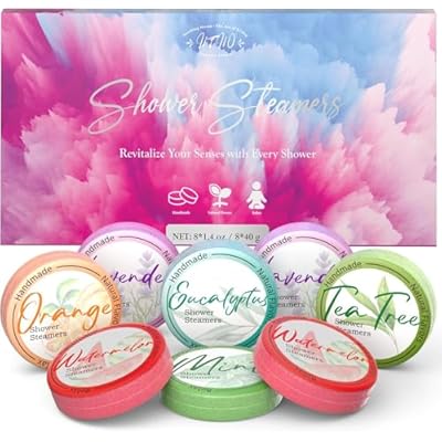 Shower Steamers Aromatherapy 8 Pack - Gifts for...
