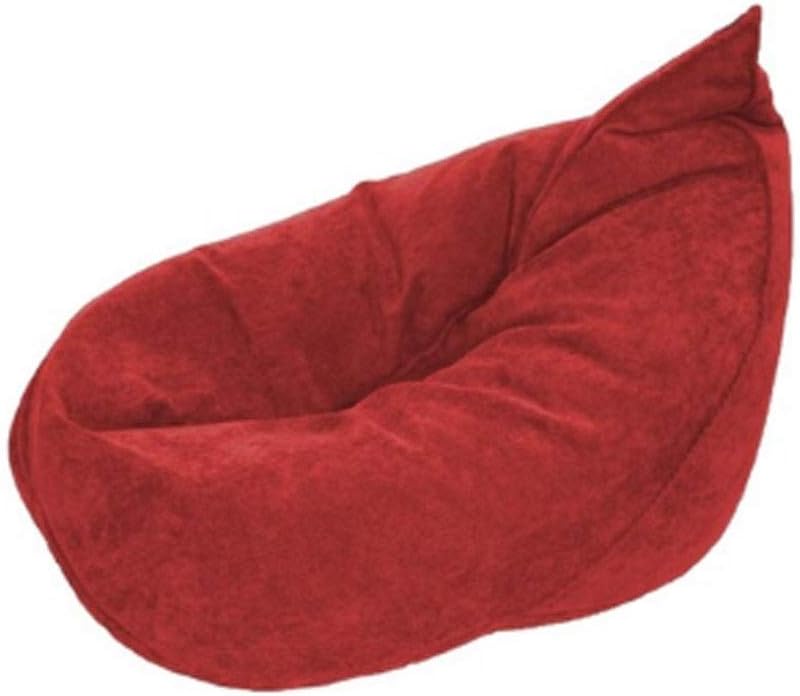 Lazy Bean Bag Sofa Cover Chair Unfilled Comfortable Recliner Bean Bag Living Room Furniture(Black)