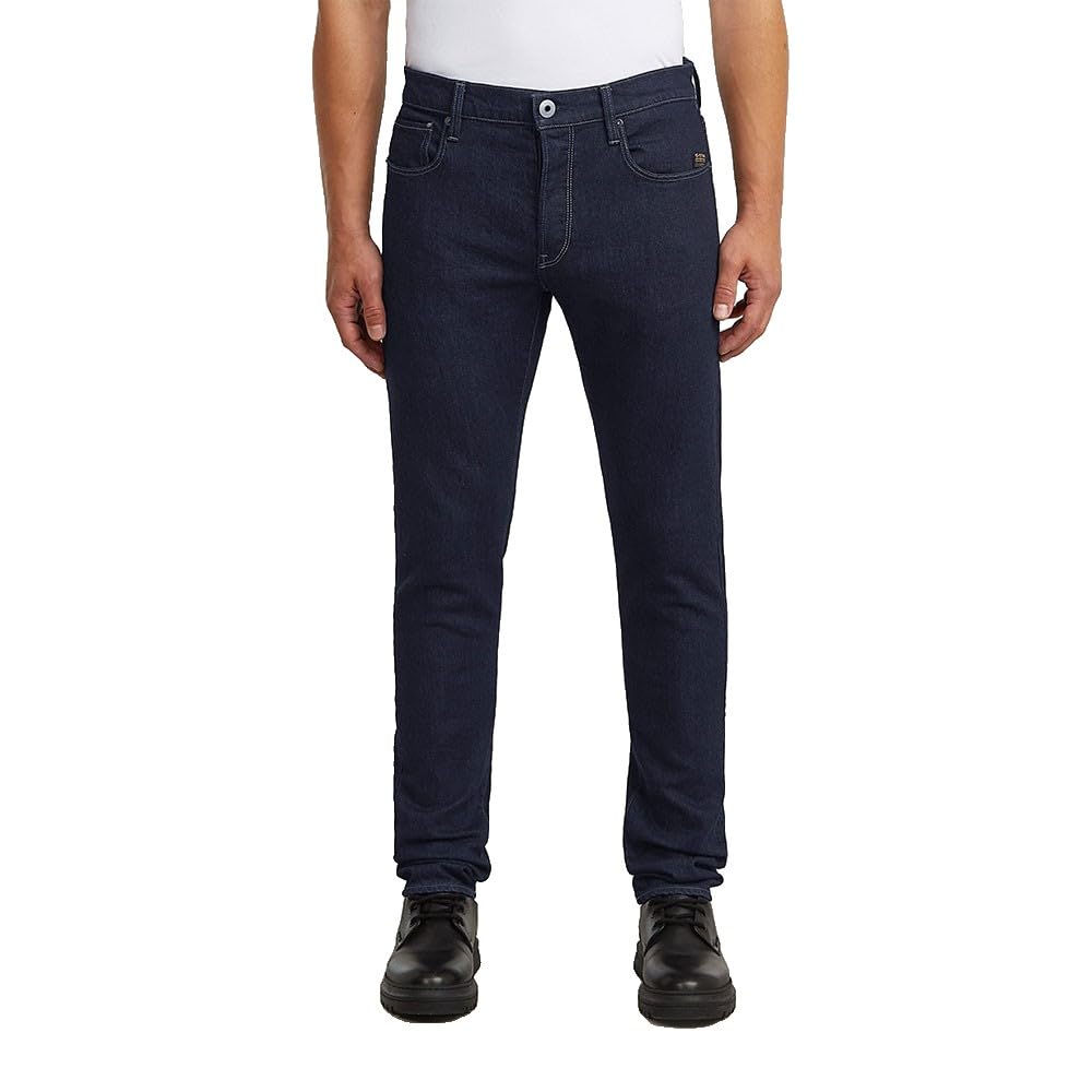G-Star Men's Bleu Slim Jeans 3301