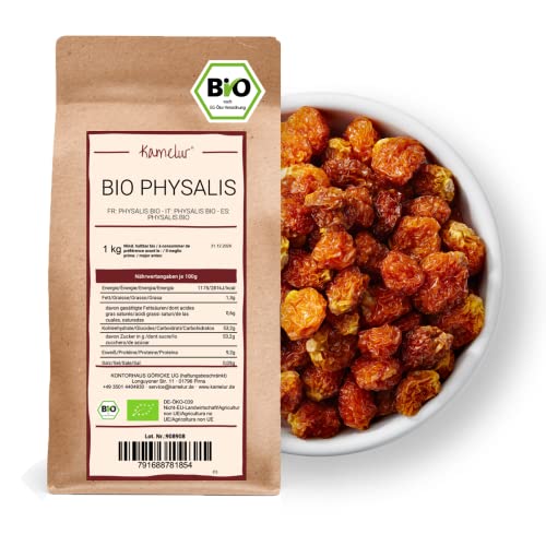 Kamelur BIO Physalis Essiccato - Frutta Secca...