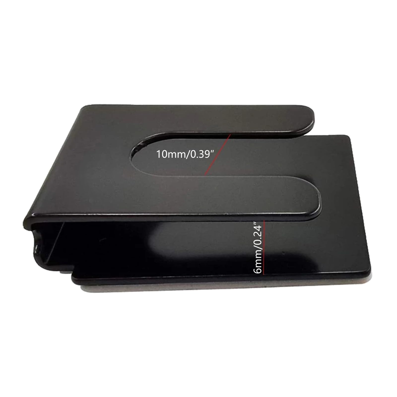 CB Supporto per Microfono Radio Mobile Microfono Clip di riaggancio per autoradio e-Talkie Gancio in Metallo per Auto in Metallo