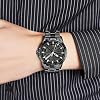 MASTOP Men's Wrist Watch Dress Watch Waterproof Thin Watches for Men 3D Mesh Dial Quartz Watches Luxury Exquisite Creative Watch Stainless Steel Big Dial Vintage
