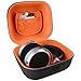 Geekria Shield for Large-Sized Over-Ear Headphones Case Compatible with HiFiMAN HE 400i, HE 6se, HE 5se, Replacement Protective Hard Shell Travel Carrying Bag with Cable Storage