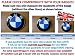 SuperWrappz - Emblema de carbono negro y rojo para BMW (vinilo de...