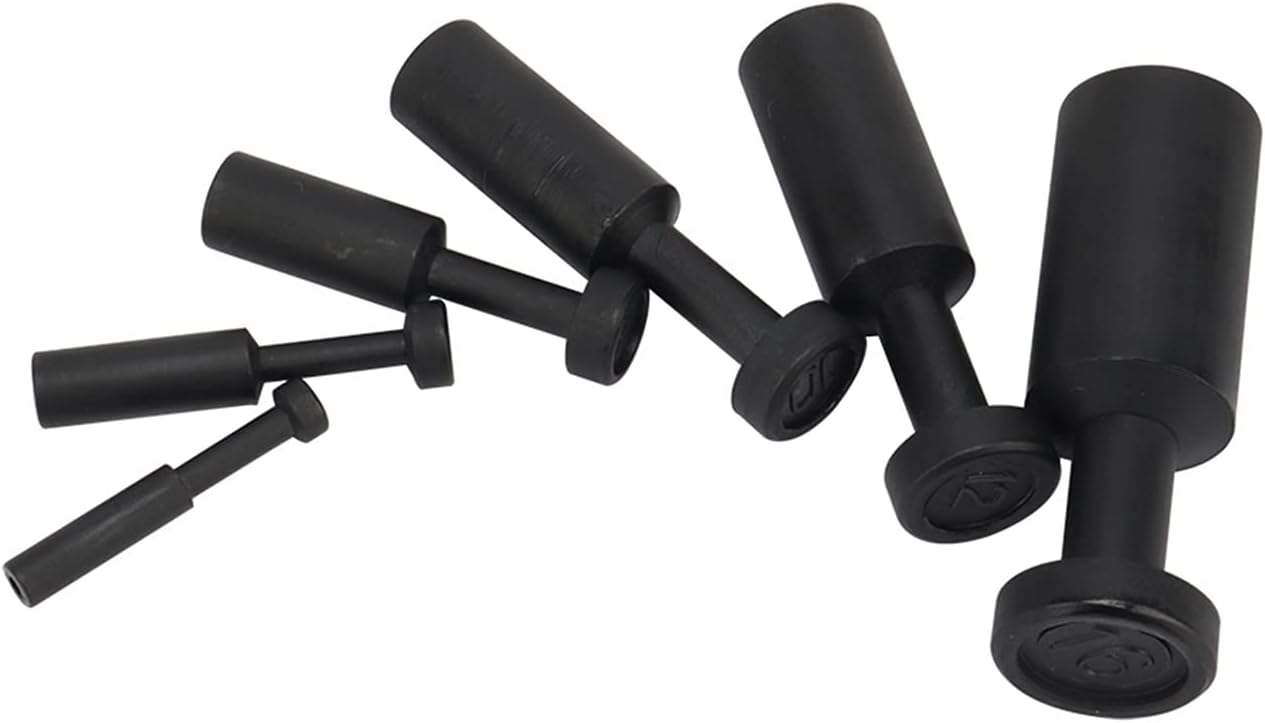 Spray Water Connection 4/6/8/10/12/16mm Connector Plug Water Stop Connector Garden Water Irrigation Plastic Household Water Connection Plug 40 Pcs