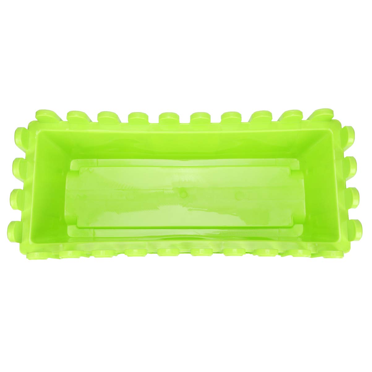 Pots de fleurs rectangulaires en plastique pour plantes succulentes et violette Usambara