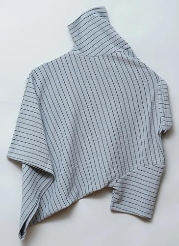 Image of FRT. Men's Striped PoloT-Shirtwith ZipCollarTrendyShort SleeveCasualWearforMenSoft Breathable Fabric All-ColorStylishStripedPoloforDailyOfficeSummerOutdoorOutfits