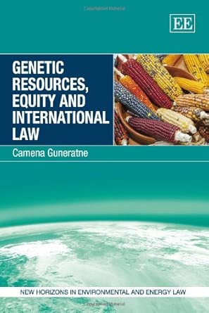 Genetic Resources, Equity and International Law book cover