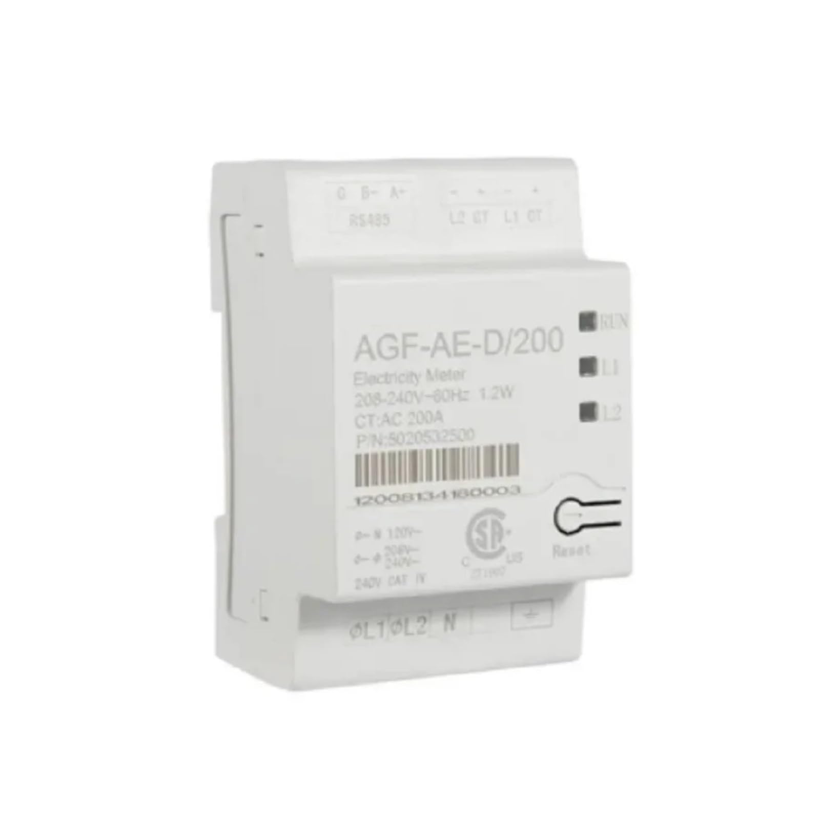 Compteur de puissance monophasé rail Din pour optimiser l'énergie de votre maison