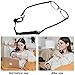 RDEXP Adjustable Elastic Sport Strap Eyeglasses Glasses Strap Holder with Push Button Buckle Pack of 5