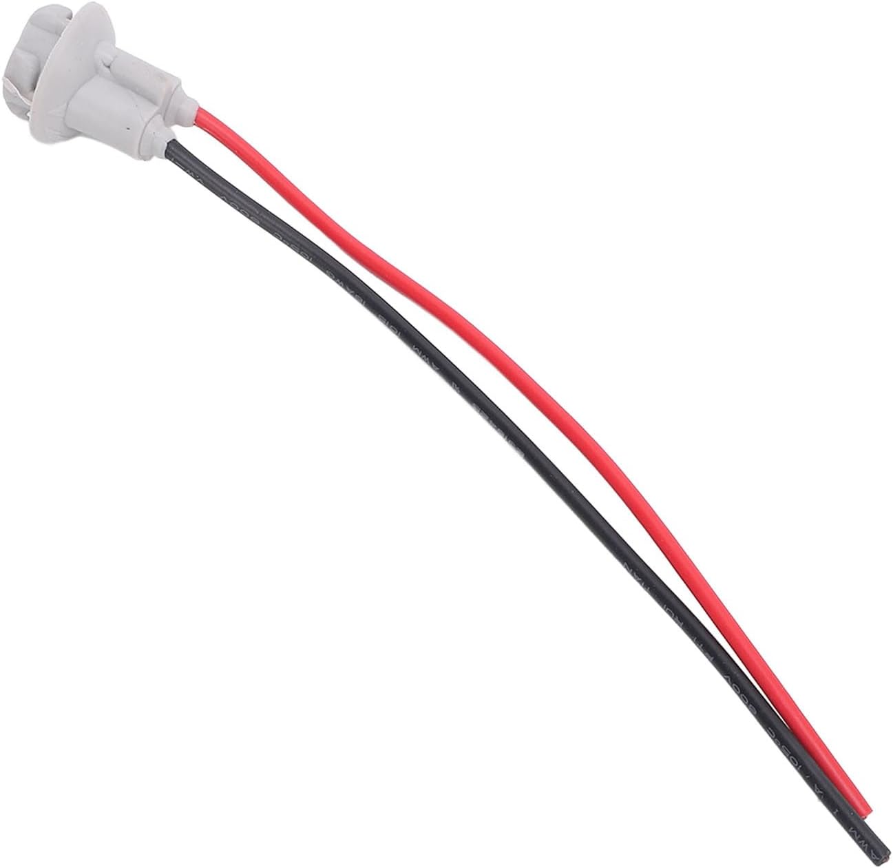 T10 LED Bulbs Sockets Plug Wiring Harness, Waterproof Rubber Copper Adapter for Cars Trucks Trailers Boats (T10-4)