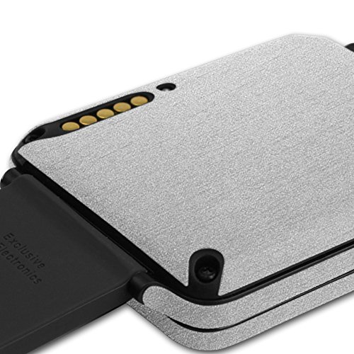 Skinomi Brushed Aluminum Full Body Skin Compatible With Lg G Watch (Full Coverage) Techskin With Anti-Bubble Clear Film Screen Protector #TOP3