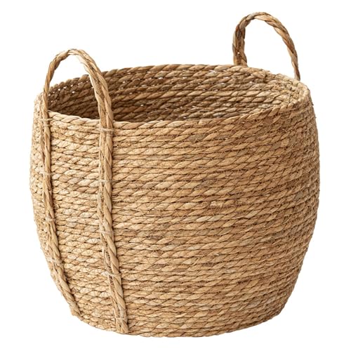 Panier à plantes tressé panier en jonc de mer rustique maison hôtel S