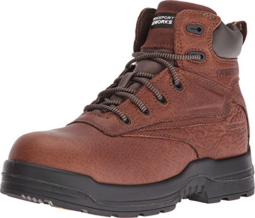 Image of Rockport Works Men's More Energy Comp Toe 6 inch Work Boot Waterproof