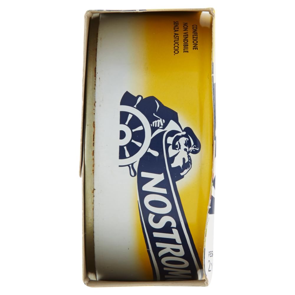 Confezione da 20 Nostromo Tonno e Piselli ,Piatto Pronto con Tonno e Piselli, Ogni Confezione Contiene 2 lattine da 150g + 1 Confezione di Talco Felce Azzurra in omaggio, Busta da 100g