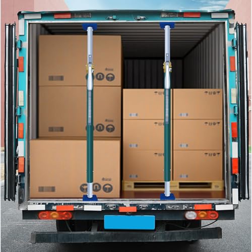 Wytrzymały regulowany zestaw prętów zapadkowych C, 7-częściowy bezpieczny transport ładunków do ciężarówek i przyczep, zamek ładunkowy 400 kg, idealny do holowania i holowania