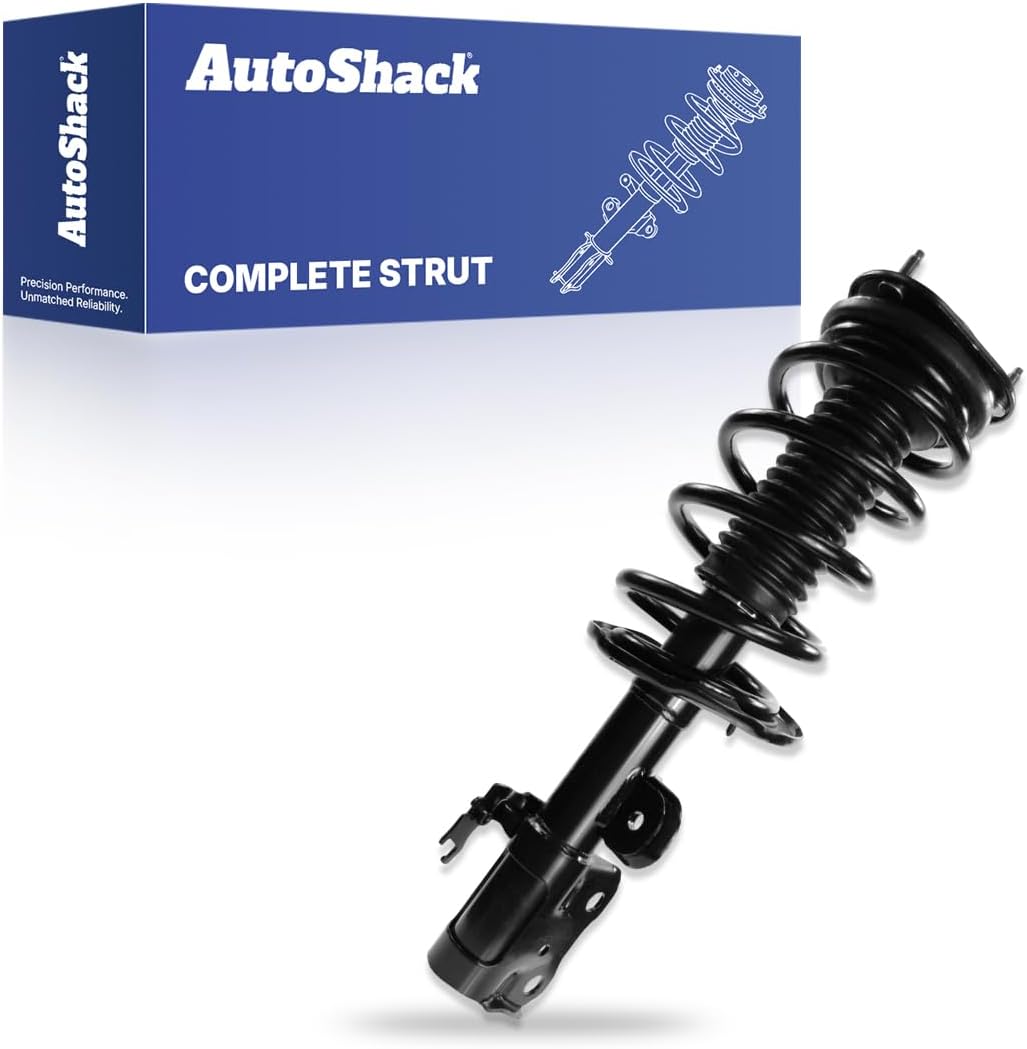 AutoShack Front Complete Strut & Coil Spring Assembly Set for 2010-2015 Toyota Prius 2013-2015 Prius Plug-In 1.8L FWD | Driver Side Replacement Kit CST272691