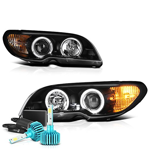 [Built-In Color-Changing RGB Low Beam] - VIPMOTOZ For 2003-2006 BMW E46 Coupe 325CI