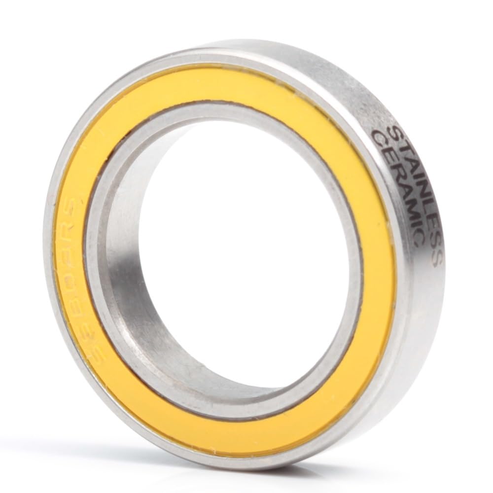 ZBJGBUIA 6803-2RS Stainless Bearing 17 * 26 5 mm ABEC-5 6803 RS Bicycle Hub Front Rear Hubs Wheel Ceramic Balls Bearings
