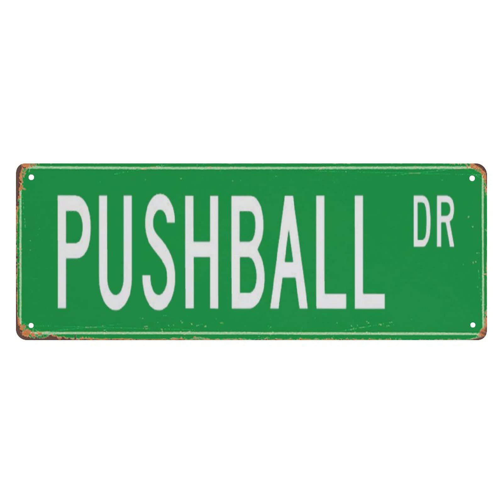 Pushball DR Retro Tin Signs Aluminum Metal Sign Quotes Home Kitchen Pub Club Wall Yard Pub Club Porch Decor 4x16 Inch