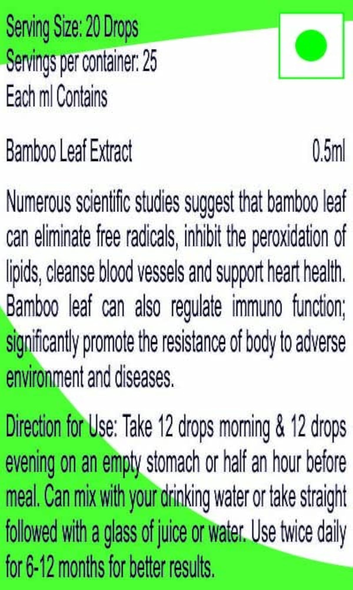 BAMBOO MAGIC EXTRACT DROPS - 50ML