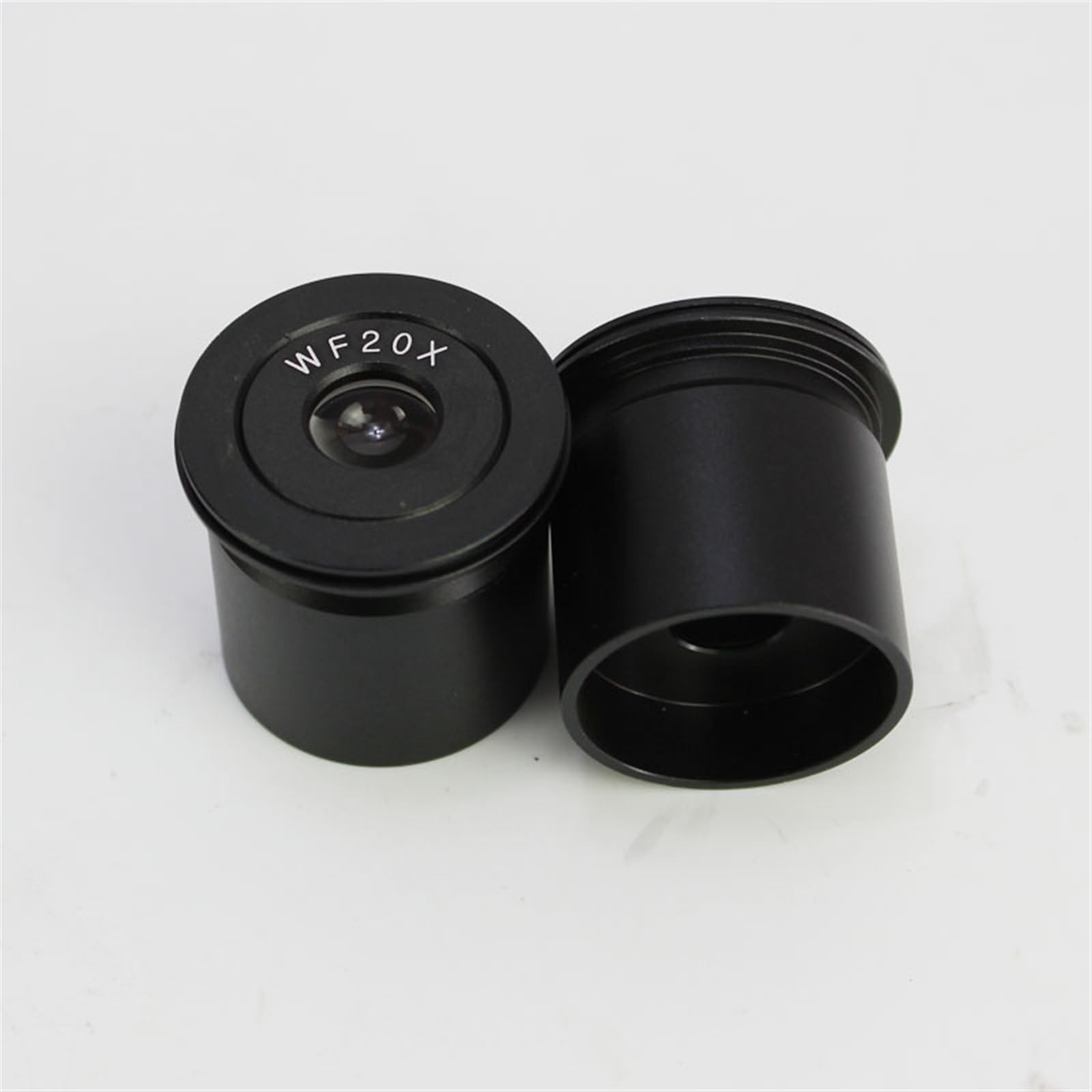 2 pz/Set Stereo Microscopio Oculari WF5X WF10X WF15X WF20X Lente del Microscopio con oculari Grandangolo Parti Accessori Oculare(WF20X)