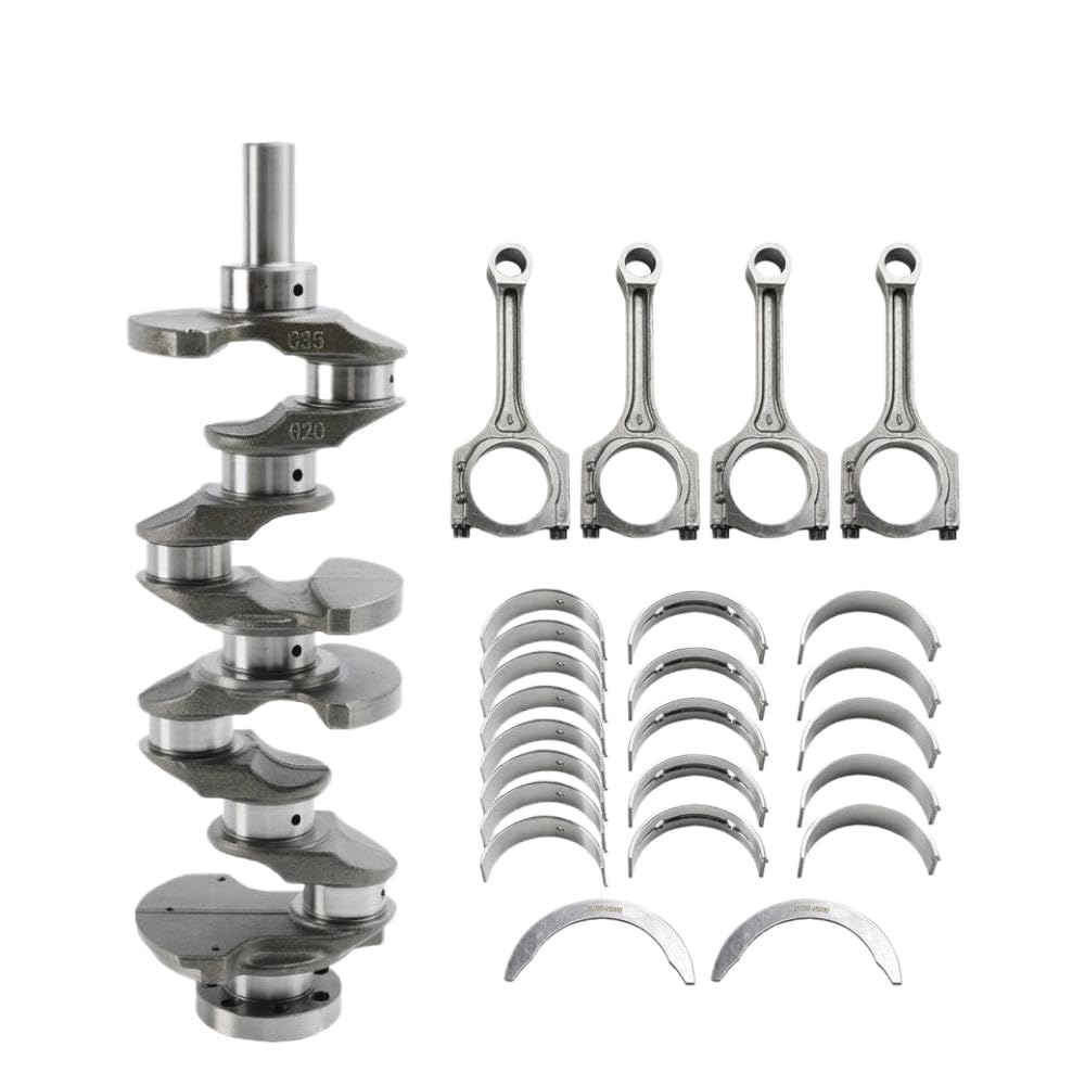 G4KD 2.0L Engine Rebuild Kit with Crankshaft and Connecting Rod Bearings Compatible With Sonata Santa Fe Tucson Optima