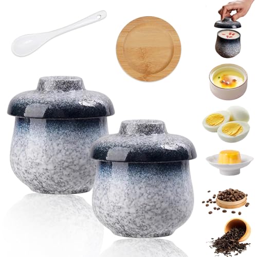 250ml Porcelain Egg Coddler Set