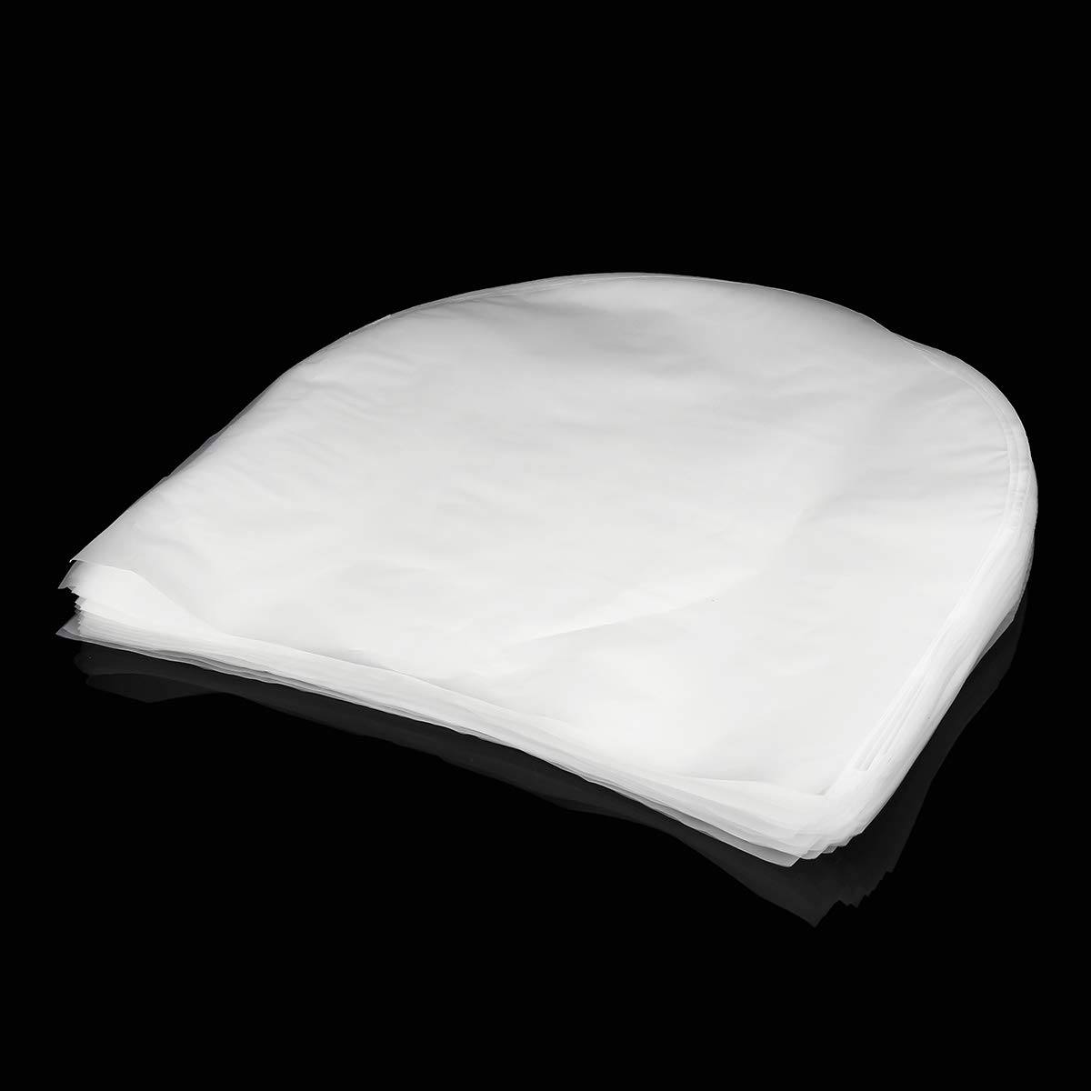 ChaRLes 7'' 100Pcs Vinyl Record Antistatic Clear Plastic Cover Inner Sleeves Lp Ld Bag