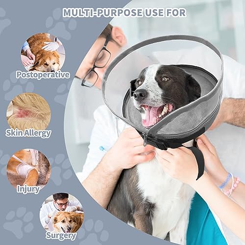 Yoolhamy Collare gonfiabile per cani dopo