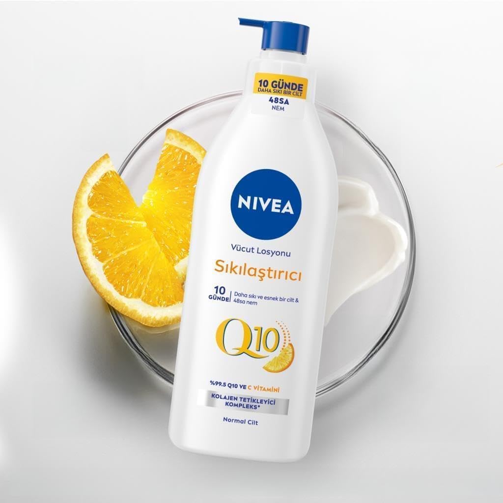 Nivea NIVEA Firming Body Lotion Q10 Vitamin C 400ml48 Hours Moisturizing Tighten in 10 Days X2adet