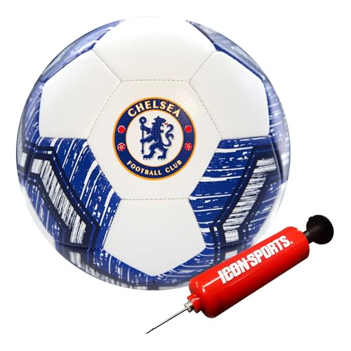 Icon Sports Chelsea FC Regulation Size 5 Soccer Ball