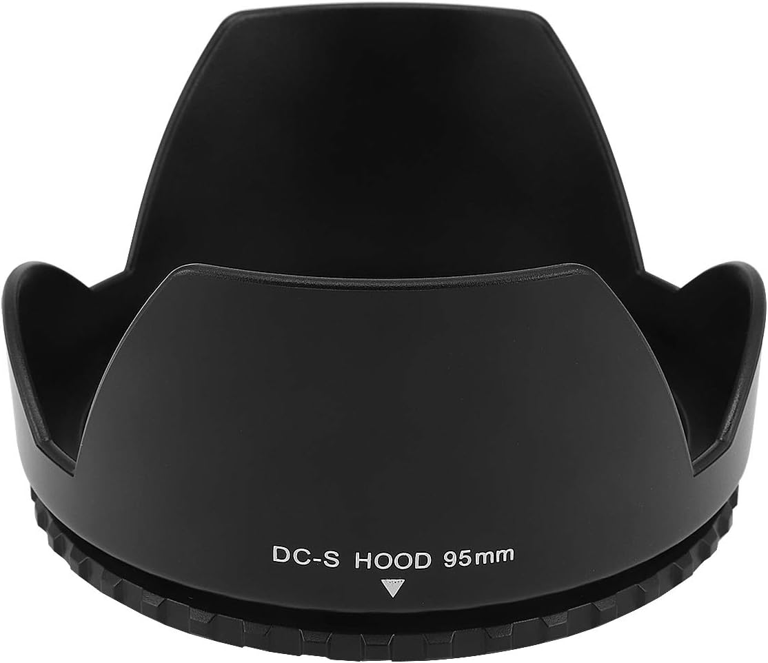 Haoge 95mm Screw-in Lens Hood for Tamron SP 150-600mm f/5-6.3 Di VC USD G2, fit Sigma 150-600mm f/5-6.3 50-500mm F4.5-6.3, Compatible with Nikon Nikkor AF-S 200-500mm f5.6E ED VR Lens
