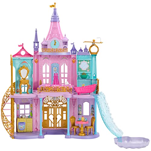 I bambini possono far girare le lancette dell'orologio per attivare luci e suoni magici, tra cui uno spettacolo pirotecnico!