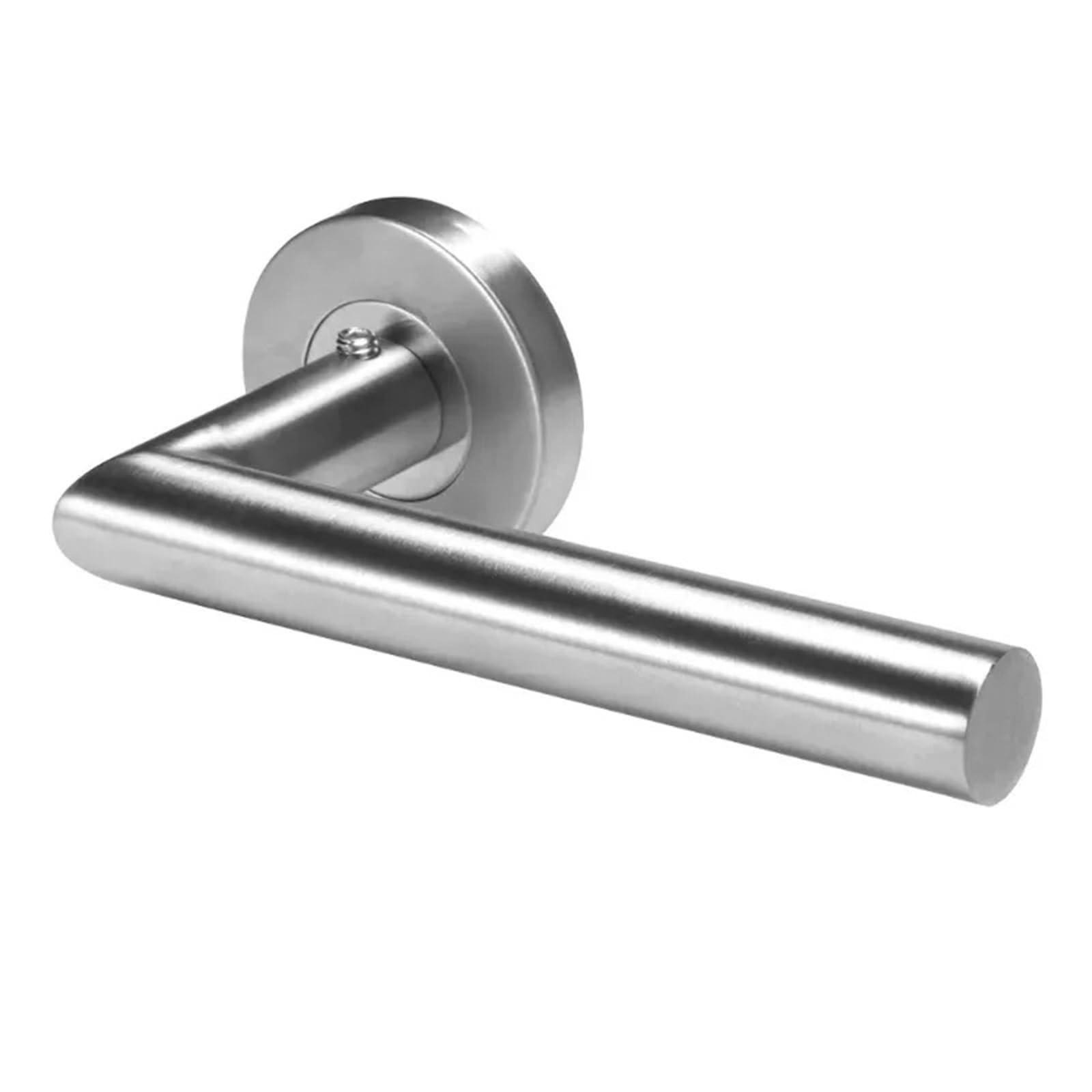 Poignées de porte en acier inoxydable haut de gamme pour intérieur avec loquet de sécurité