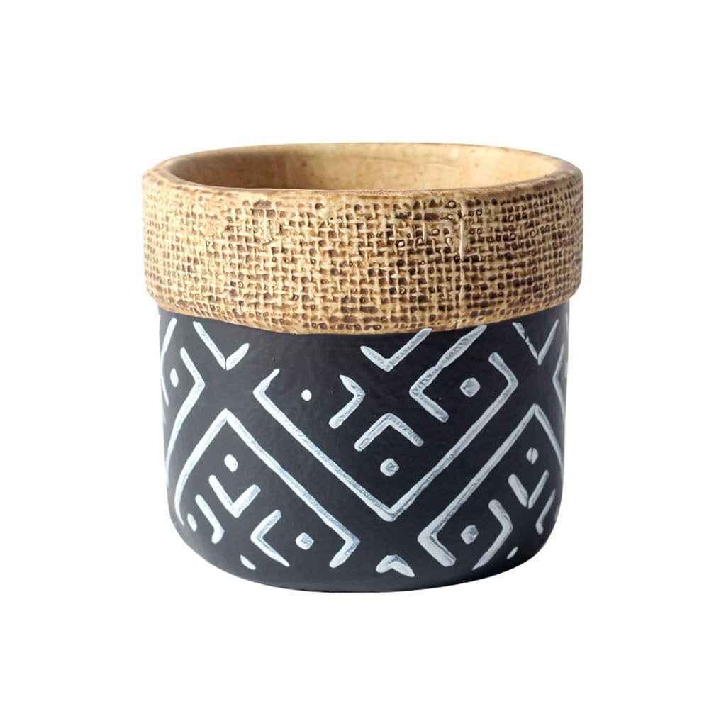 Gelasige B Flower Pots Nordic Style Flower Pots Simple Creative Potted Green Plants Pothos Artistic Fashion Alcony Reeding Pots Outdoor Flower Pots(,M)