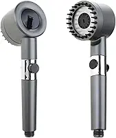Ducha de Mão Alta Pressão para Banho| Jato Forte e Econômico | Portátil, Fácil de Instalar e Ideal para Cabelos Longos, Pets e Limpeza.