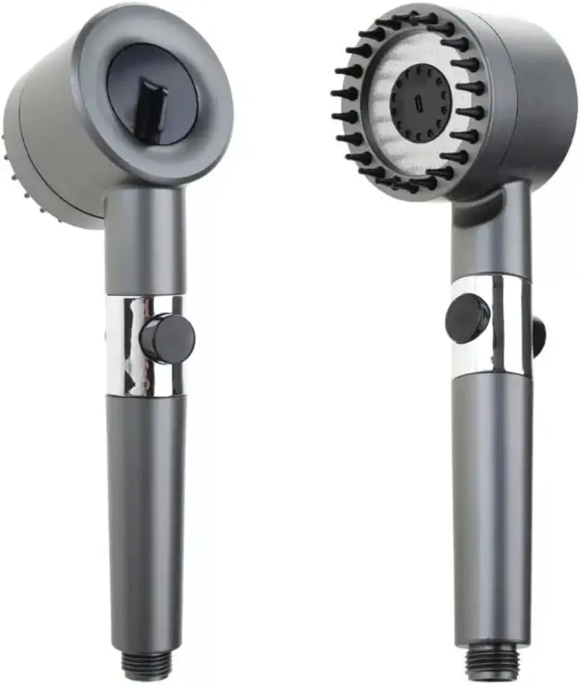 Ducha de Mão Alta Pressão para Banho| Jato Forte e Econômico | Portátil, Fácil de Instalar e Ideal para Cabelos Longos, Pets e Limpeza.