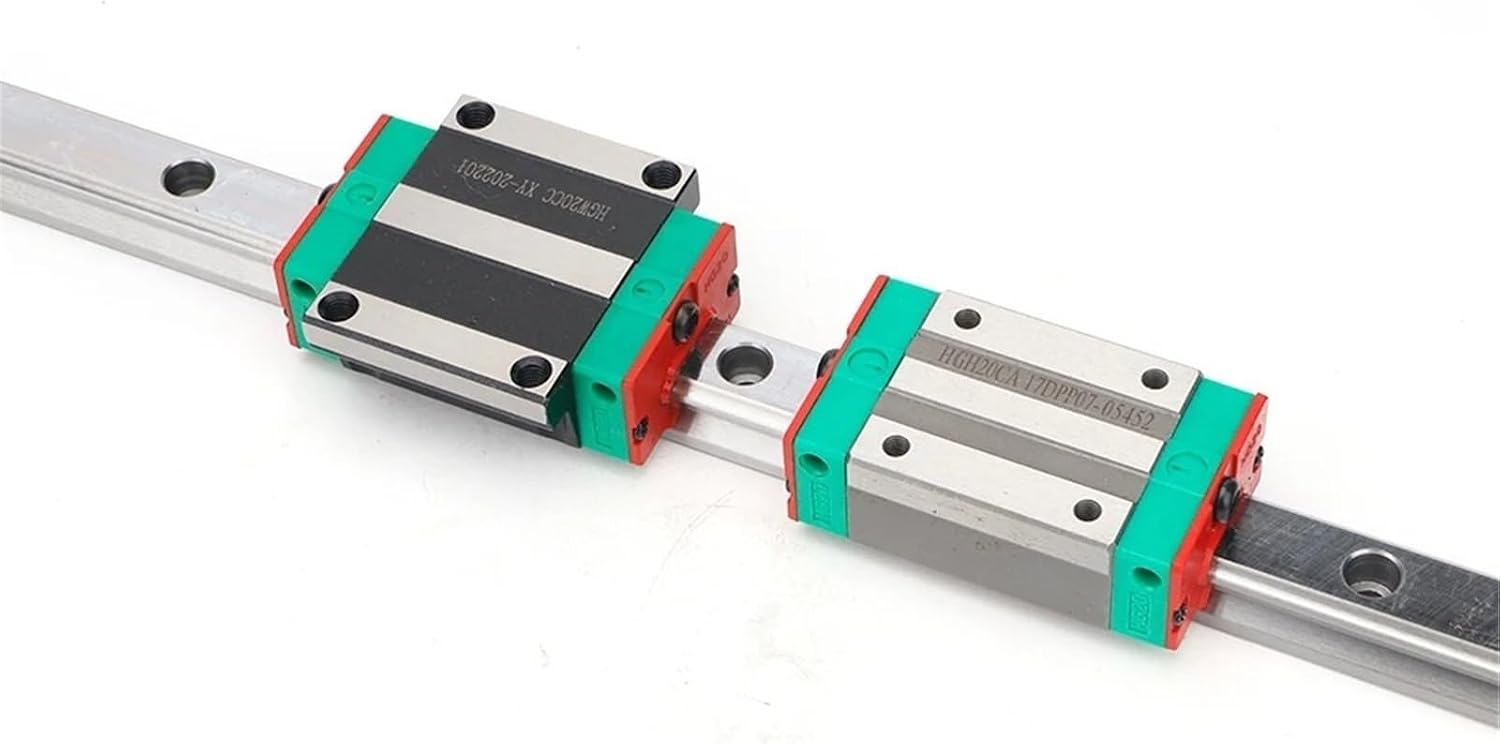 Heavy Ball Linear Guide HGR15 HGR20 HGR25 HGR30 HGR35 HGR45 HGR55 HGR65 Guide Length 1000mm 1Pcs(HGR15R1000)