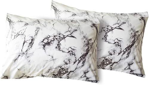 Miniatura 5 de Jingzhang - Juego de funda de edredón y funda de almohada de calidad de hotel (3 piezas), color gris, Poliéster & Mezcla de poliéster, blanco (White