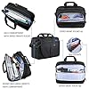 KROSER Laptop Bag Expandable Lightweight Briefcase for 17.3" Laptop Premium Business Work Bag Water-Repellent Messenger Bag with RFID Pockets for School/Travel/Women/Men-Black #3