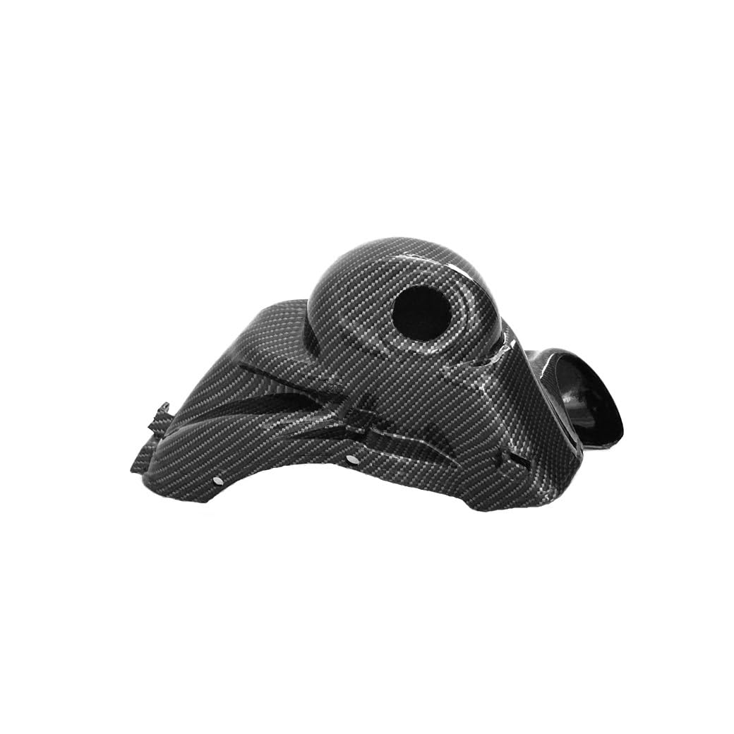 Boita 2.0 Cuffia Raffreddamento Cilindro compatibile con Vespa 50 - Per motore da 50 a max 110 cc Carbonio Nero Lucido