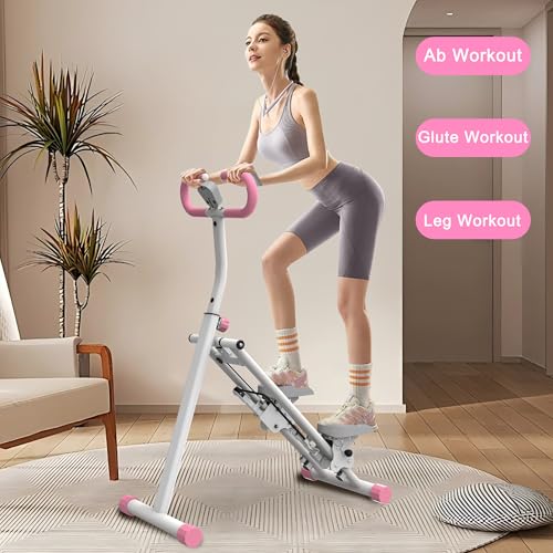 Stair Stepper for Home-Upgrade Vertical Climber Workout Machine for Full-Body Exercise Climber Fitness Equipment with Stable Frame Adjustable Handlebar - Image 4