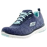 Zapatos impermeables Skechers - Zapatillas Deportivas para Mujer de Skechers Flex Appeal 88888400-40, Azul Y TURQUES