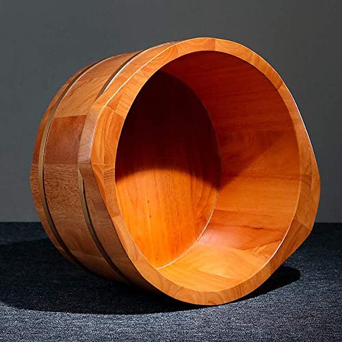 Cubeta de Madera Natural Roble para Spa de Pies miniatura 5